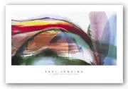 Phenomena Waves without Wind ART PRINT by Paul Jenkins Image Size 36 3/4" x 19"