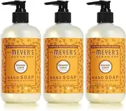 Mrs. Meyers Clean Day Liquid Hand Soap, Orange Clove (Pack of 3)