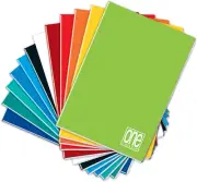 One Color, Notebook A5, Line 0C, Line with Margin for 4Th and 5Th Grade, Paper 8