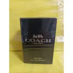 COACH 時尚經典男性淡香水100ML 法意公司貨