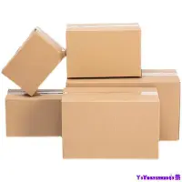 在飛比找Yahoo!奇摩拍賣優惠-5個/組搬家紙箱收納神器特大號特硬快遞物流包裝箱大紙箱定做紙