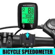 Waterproof Wired LCD Digital Cycle Bike Computer Bicycle SpeedometerOdometer Kit