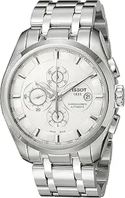 [Tissot] Men's T0356271103100 Couturier Analog Display Swiss Automatic Silver Watch