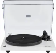 Crosley C6B-WH Belt-Drive Bluetooth Turntable with Adjustable Tone Arm, White