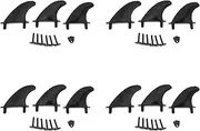 4X Surfboard Fin Kits Soft Top Surfboard Fins Foam Surf Boards Accessories for Surfing Enthusiasts