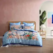 Logan & Mason Hyami Quilt Cover Set-King