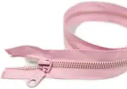 ASIA SELL 50cm Plastic Zipper Black White Open-Ended Zip Sportwear Bags Sewing Light Pink