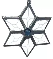 Crystal Snowflake Suncatcher