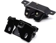 POEXIR 1 Set Lock Catch+Block Rear Back Tail Door Lock Latch Lid Trunk Boot, for Peugeot, 206 207, Citoren C2 Boot Lid Solenoid