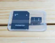 10 PCS. Memory Card Case TF Card Storage Box Case/ Plastic Clear Standard SD SDH