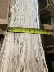 Beautiful Kiln Dried, Live Edge, S2S, Spalted Maple Slabs Charcuterie Boards