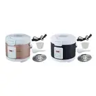 Vehicle 3L Travel Rice Cooker 12V 24V Portable Lightweight Multipurpose for