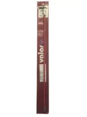 Valor 10/11 meter CB Ham Fiberglass Mobile Antenna, Red, 2 ft, 3/8x24T, 500W