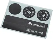 Snow Peak 65th Anniversary Logo Sticker Set NV-065