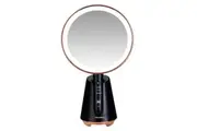 Homedics Radiance LED Light Magnifying Beauty Mirror 21cm w Bluetooth Speaker