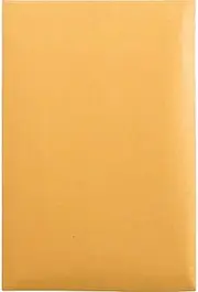 Quality Park Redi-Strip Envelope, Plain, 28 lbs, 6 x 9 Inches, 100 per Box, Kraft (QUA44162), Brown Kraft