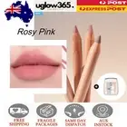 Rosy Pink Lip Liner Matte Finish Waterproof + Sharper Included 1.45g