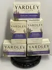 Lot Of 5 Yardley London English Lavender Moisturizing Bath Bar Soaps 4.25 oz