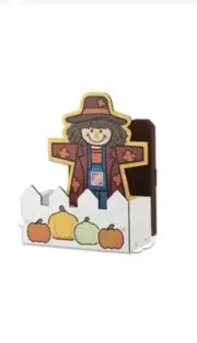 Home Depot Scarecrow Napkin Holder Kids Workshop Kit with Pin #71162 NEW (Lot 1)