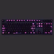 Demon Slayer Kochou Shinobu Mechanical keyboard keycaps Customized RGB Transmitt