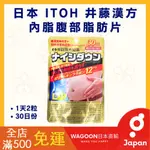 ［比價性最高］現貨免運  日本 ITOH 井藤漢方 內脂腹部脂肪片 黑薑 60粒30日份 內臟脂肪 腸道 保健 日貨