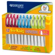 Westcott Junior Stainless Steel Blunt Tip Scissors - 5" Overall Length - Blunted