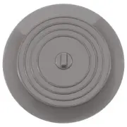 Rubber Drain Universal Stopper Kitchen Bathtub Bathroom Sink Basin Plug Grey