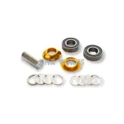 ProBMX Bottom Bracket Set Gold Mid Size - 19mm - Retro Old School BMX Style