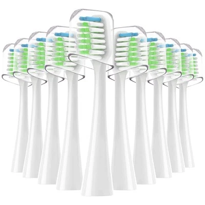 Compatible with Smile Bright Platinum Sonic Electric Toothbrush Replacement H...