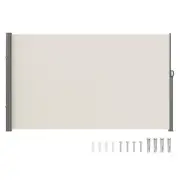 Retractable Patio Screen Retractable Fence, 1.8x3m Privacy Screen, Outdoor