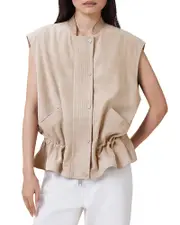 Allsaints Sofi Suede Gilet