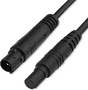 tunghey Dash Cam Rear View Camera Extension Cord, 5 Pin Extension Cable for Car Backup Camera/Reverse Car Recorder (1M)