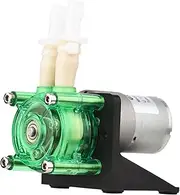 Labymos DC 24V Dosing Pump Peristaltic Pump Mini Water Liquid Pump Large Flowrate Peristaltic BPT Tube Self-Priming 700mL/min for Aquarium Lab Analysis Dosing Additives, L Panel Style