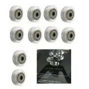 Ender 3 3D Printer Clear Polycarbonate Wheel Plastic Pulley Linear Bearing