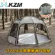 【KZM 韓國 KZM VIVA比瓦客廳帳專用地墊】K22T3M01/露營/客廳帳