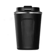 Neoflam Stainless Steel Mug 380ml Double Walled Vacuum Sealed Leak Proof Black