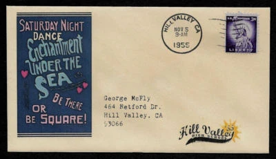 Back to the Future Enchantment Under The Sea Dance Collector Envelope OP171