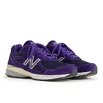 【NEW BALANCE】NB 990系列 美製 復古 休閒鞋 運動 麂皮 紫色 奶油底 D楦(U990TB4)