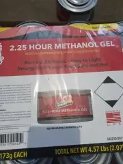 2-Hour Gel Chafing Fuel Cans, 6.10.Oz Pk 12+2 Party Dimensions.