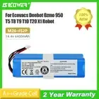 SKOWER Robot Battery For Ecovacs Deebot Ozmo 950 T5 T8 T9 Aivi T10 T20 X1 Omni