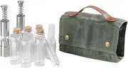 Ynnhik Travel Set - 12-Piece Set, Set, Portable Container with Storage Bag for Camping, Hiking and Travel, Waterproof Set for Outdoor Cooking