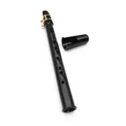 Pocket Saxophone Mini Sax Plastic Woodwind Instrument with Carry Bag Black I4C3