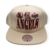 Mitchell & Ness California Angels Reframe Retro Coop Adjustable Snapback Hat Cap