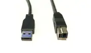 USB Type A to Type B M M AWM E246588 DisplayPort Super Speed Cable 6ft