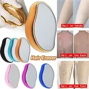 Reusable Crystal Hair Eraser Physical Hair Removal Painless Safe Epilator Reusable Body Beauty Depilation Tool Glass Hair Removal