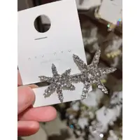 在飛比找蝦皮購物優惠-韓國海星鑲鑽髮夾  海星髮夾 交換禮物 聖誕節