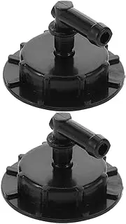 Alipis Coolant Reservoir Cap Replacement 2pcs Radiator Cap Set for Overflow Tank Easy Fit High Durability