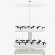 ThreadMaster 20-Spool Organizer for Home Embroidery Machines - Fits Babylock, Ja