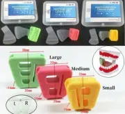 Dental Occlusal Pad Retractor Mouth Opener Rubber Tongue Guard Prop Bite Block
