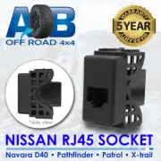 RJ45 UHF RADIO REMOTE MICROPHONE SOCKET for NISSAN 100 Pathfinder Navara Patrol